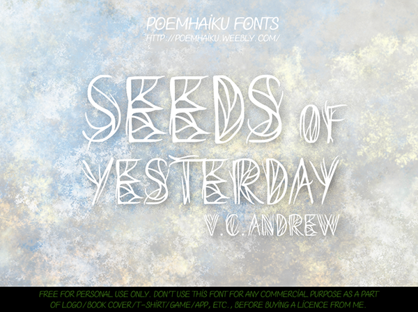 Seeds Of Yesterday